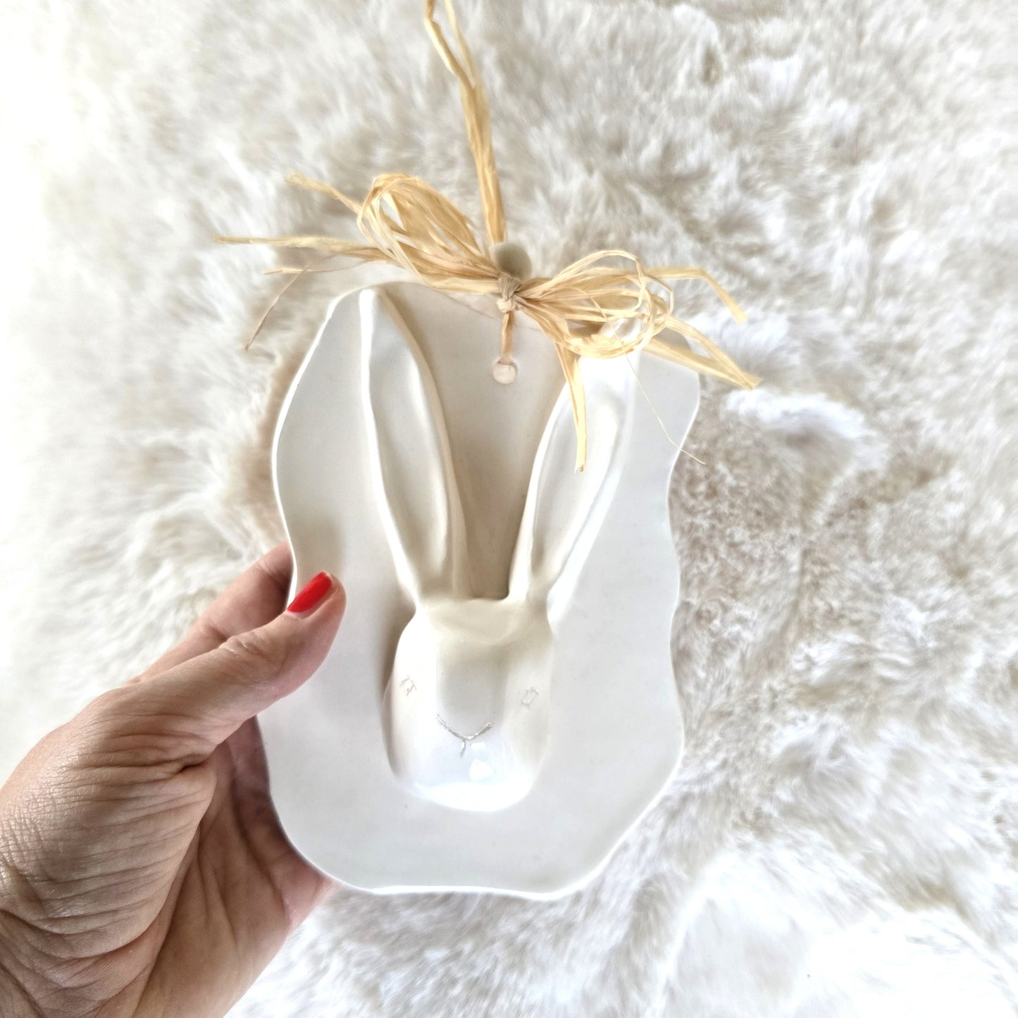 Cadre portrait de lapin