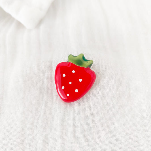 V22. Broches fraise 🍓